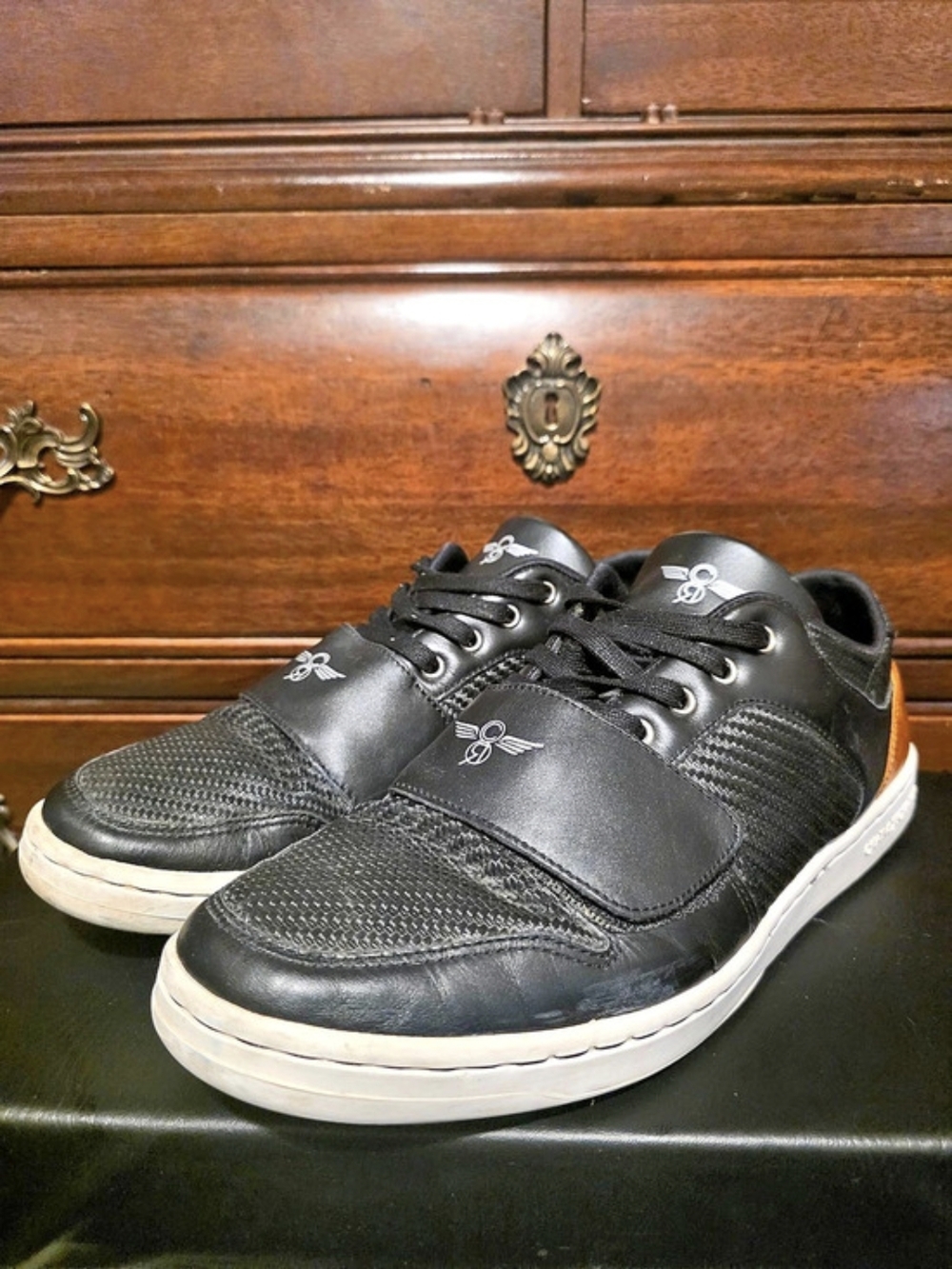 Creative Recreation Cesario Lo Black & Brown Sneakers